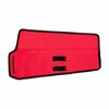 Tekton Roll Up Tool Bag, Stubby Comb. Wrench Pouch, 8-19mm, 12 Tool, Red, Woven Polyester Fabric, 12 Pockets ORG27212